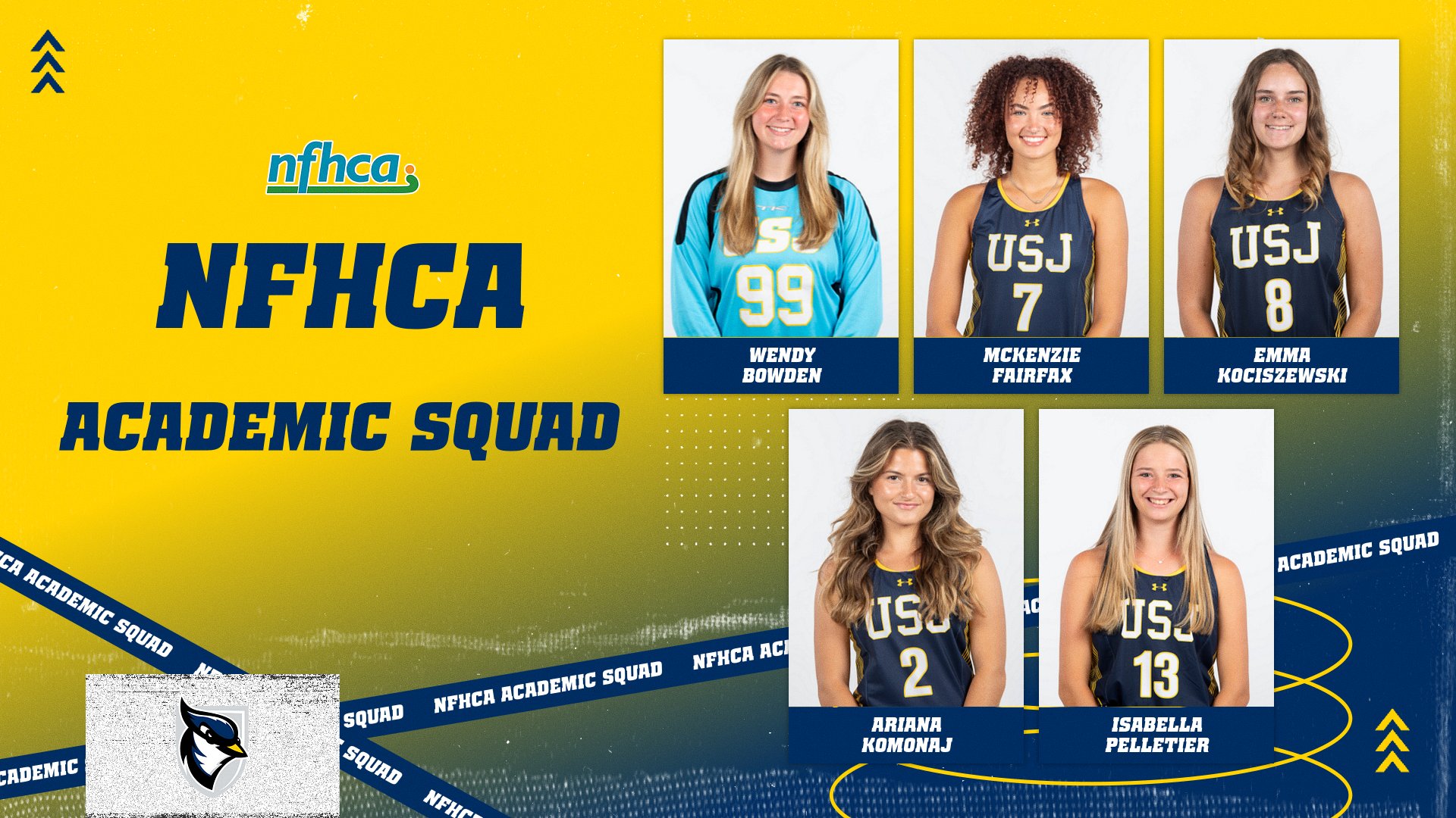 Five From Field Hockey Earn NFHCA Academic Squad Honors