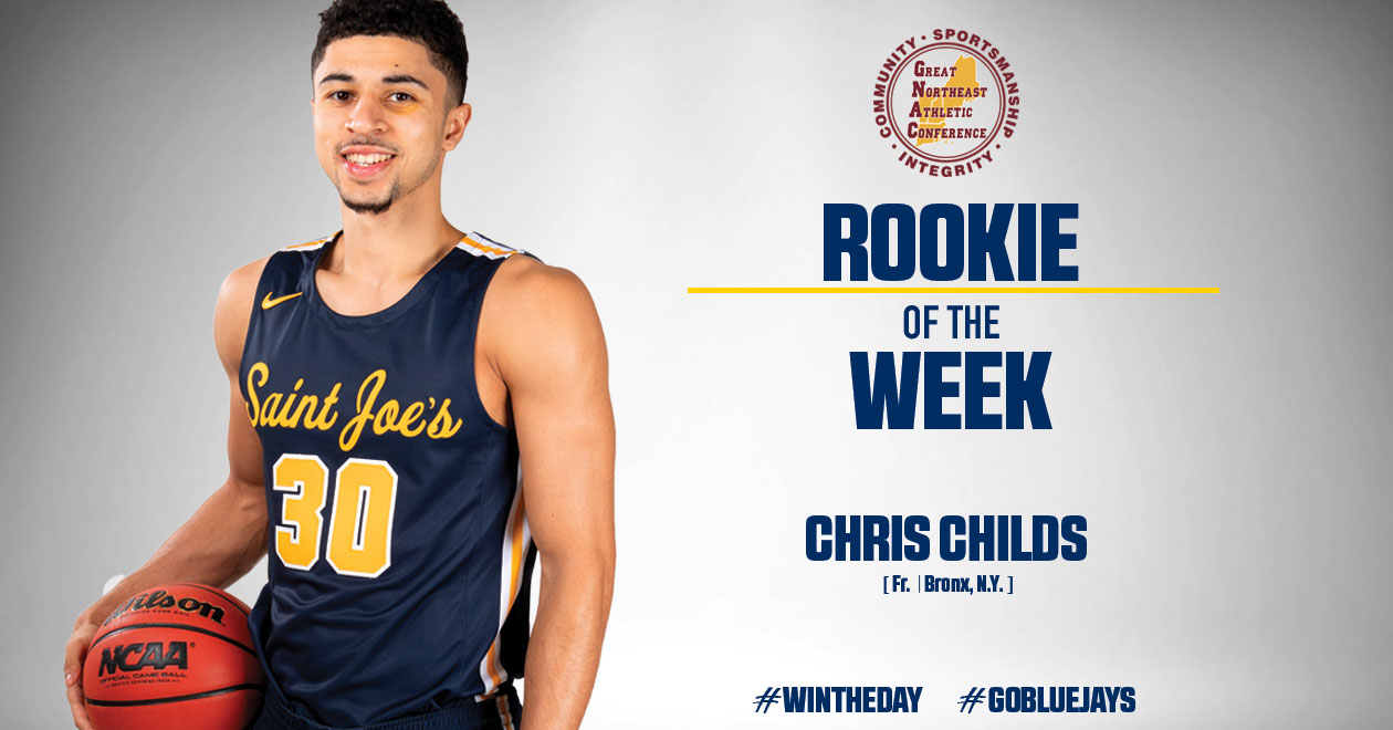 Childs Wins Third GNAC MBB Rookie of the Week Honor