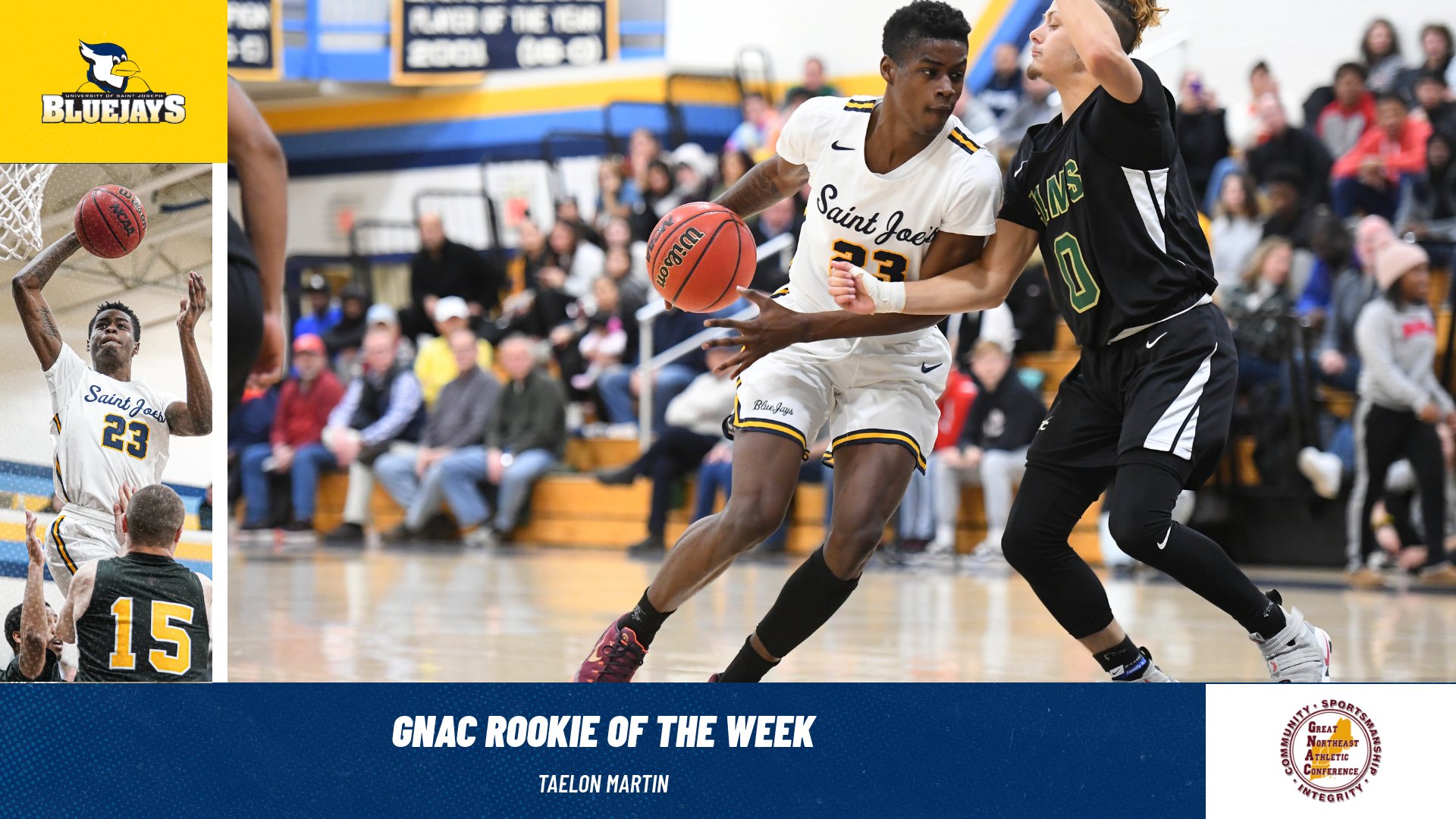 Martin Collects Second GNAC Rookie of the Week Award