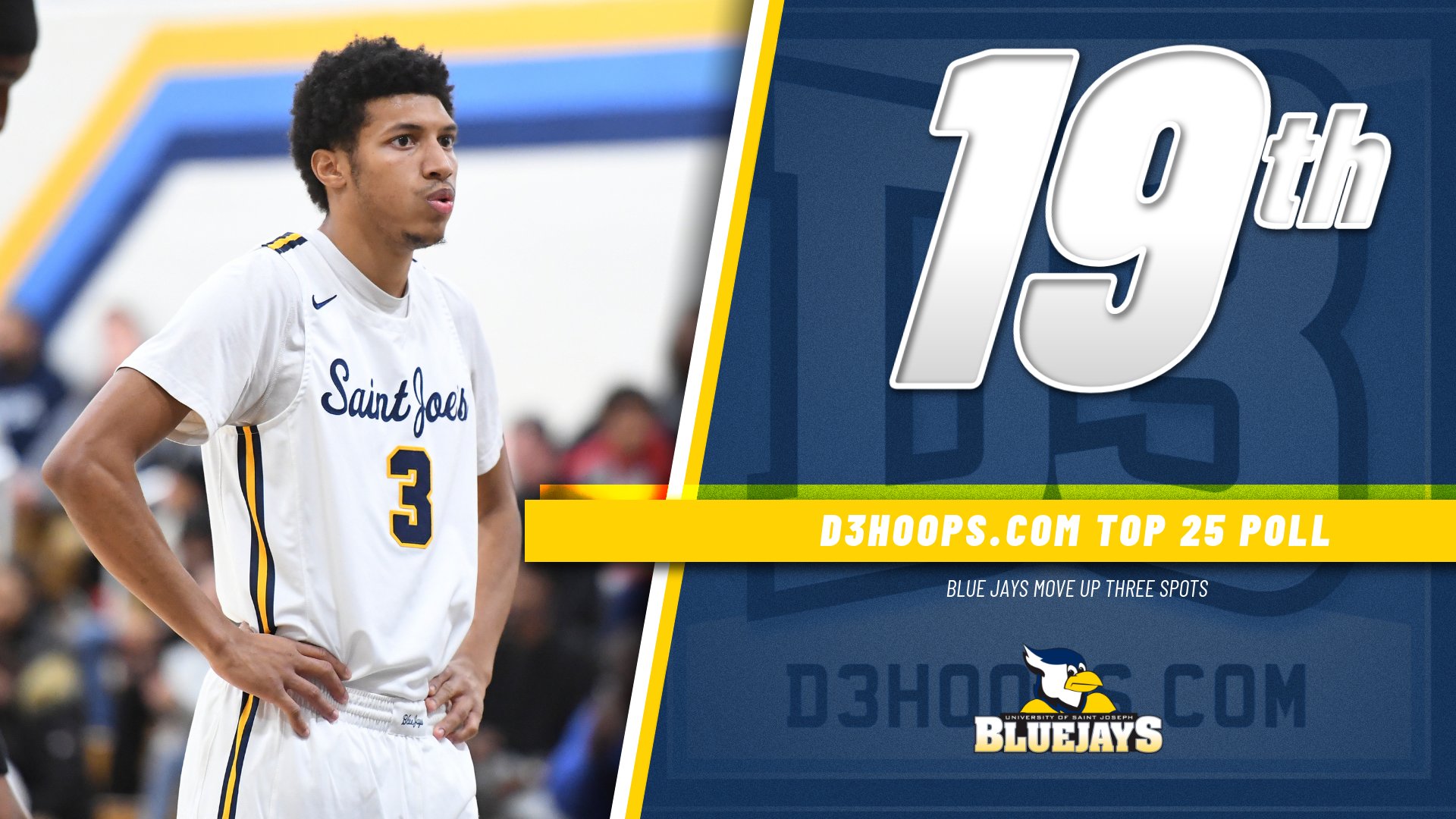 Men's Hoops Moves To 19th In Latest National Rankings