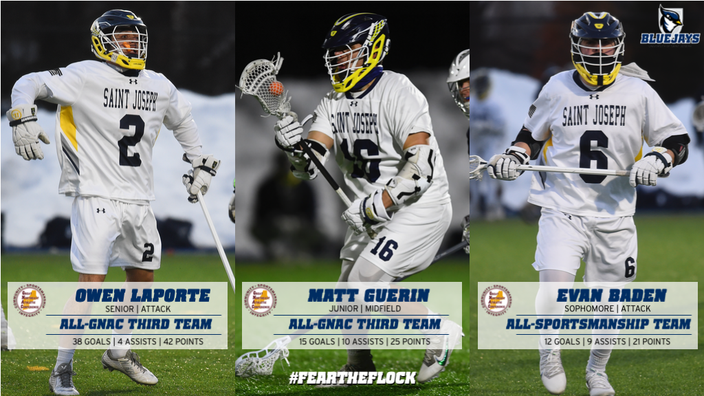 Men's Lacrosse Trio Awarded All-Conference Honors