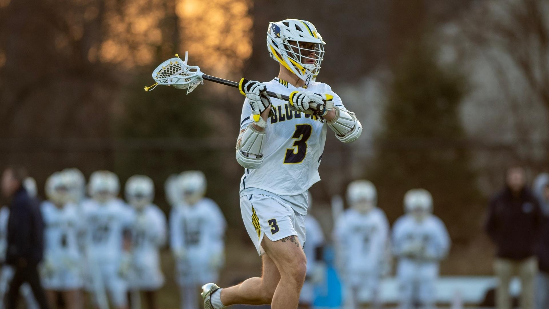 No. 6 Men's Lacrosse Uses Late Comeback to Stun No. 2 Lasell in Overtime, 10-9, Advances to First GNAC Title Game