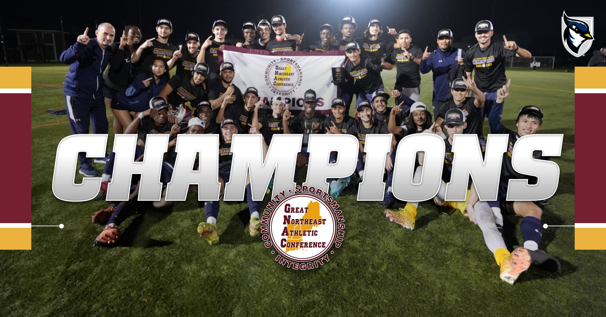 Men's Soccer Claims First GNAC Championship