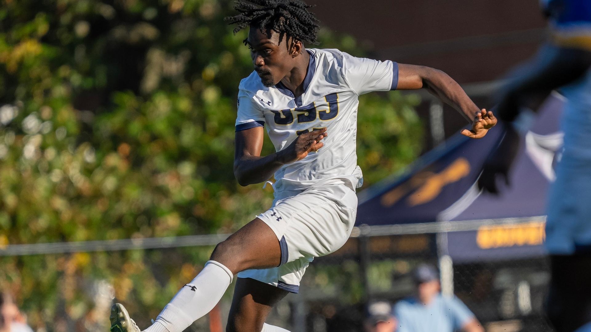 Ofori Named Men's Soccer GNAC Rookie of the Year, Headlines All-Conference Honorees