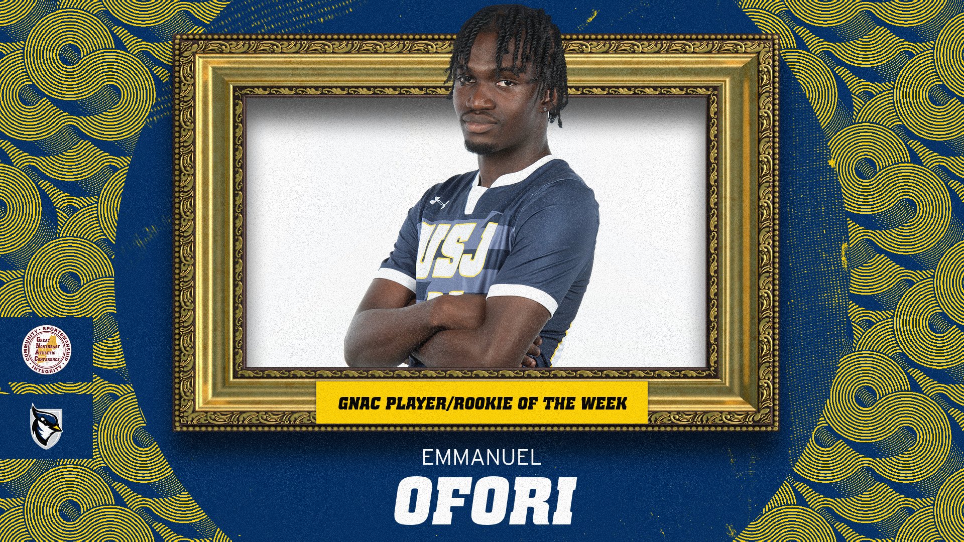 Ofori Named GNAC Player and Rookie of the Week