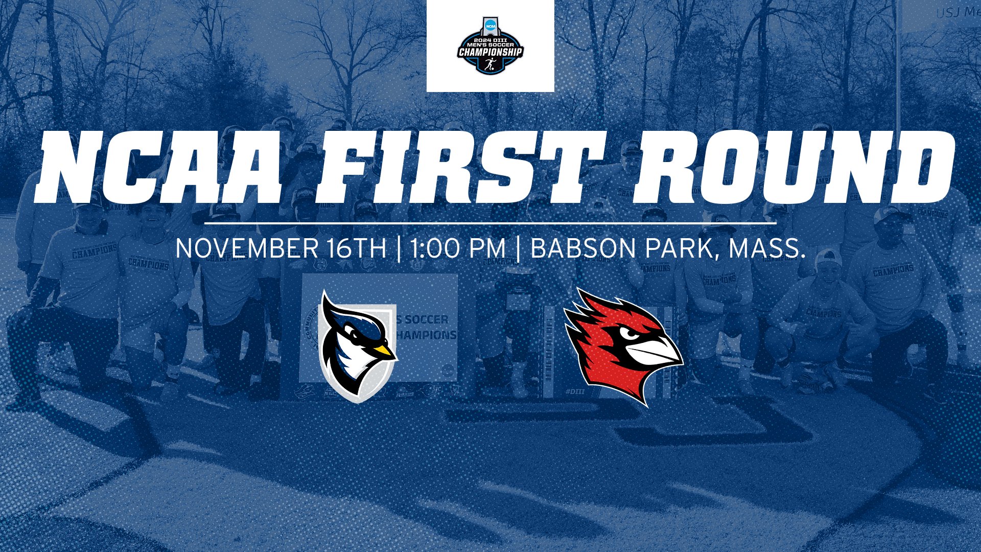 Men's Soccer Set to Battle Intrastate Foe Wesleyan in NCAA Tournament First Round