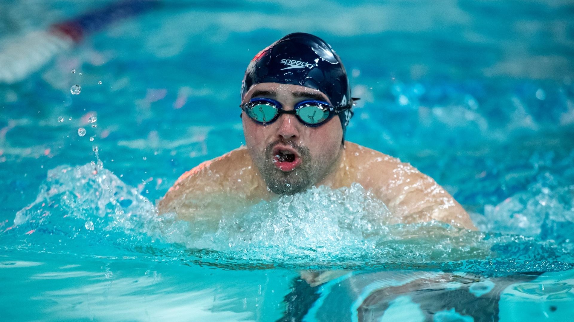 Men's Swimming & Diving Competes Against Trinity and Clark