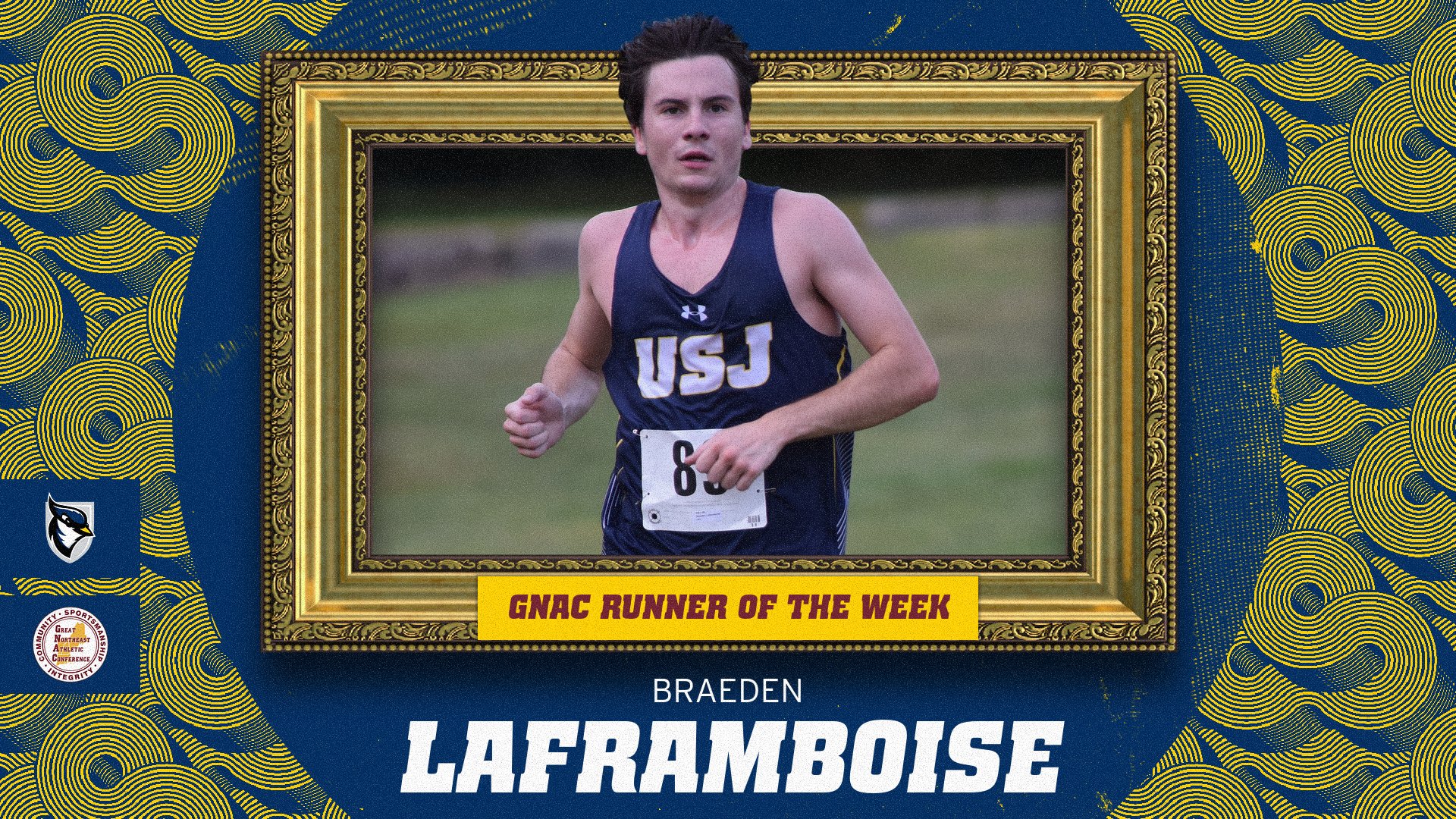 Laframboise Earns GNAC Men's Cross Country Runner of the Week Accolades