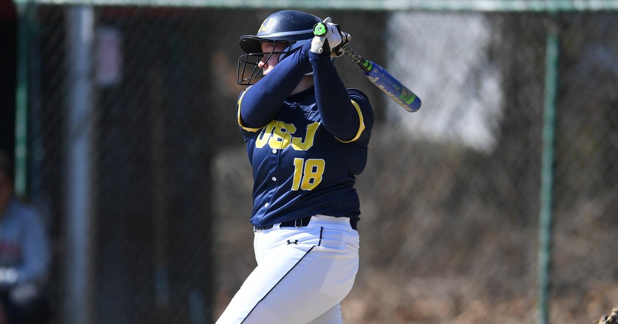 Softball Sweeps GNAC Doubleheader Over Norwich