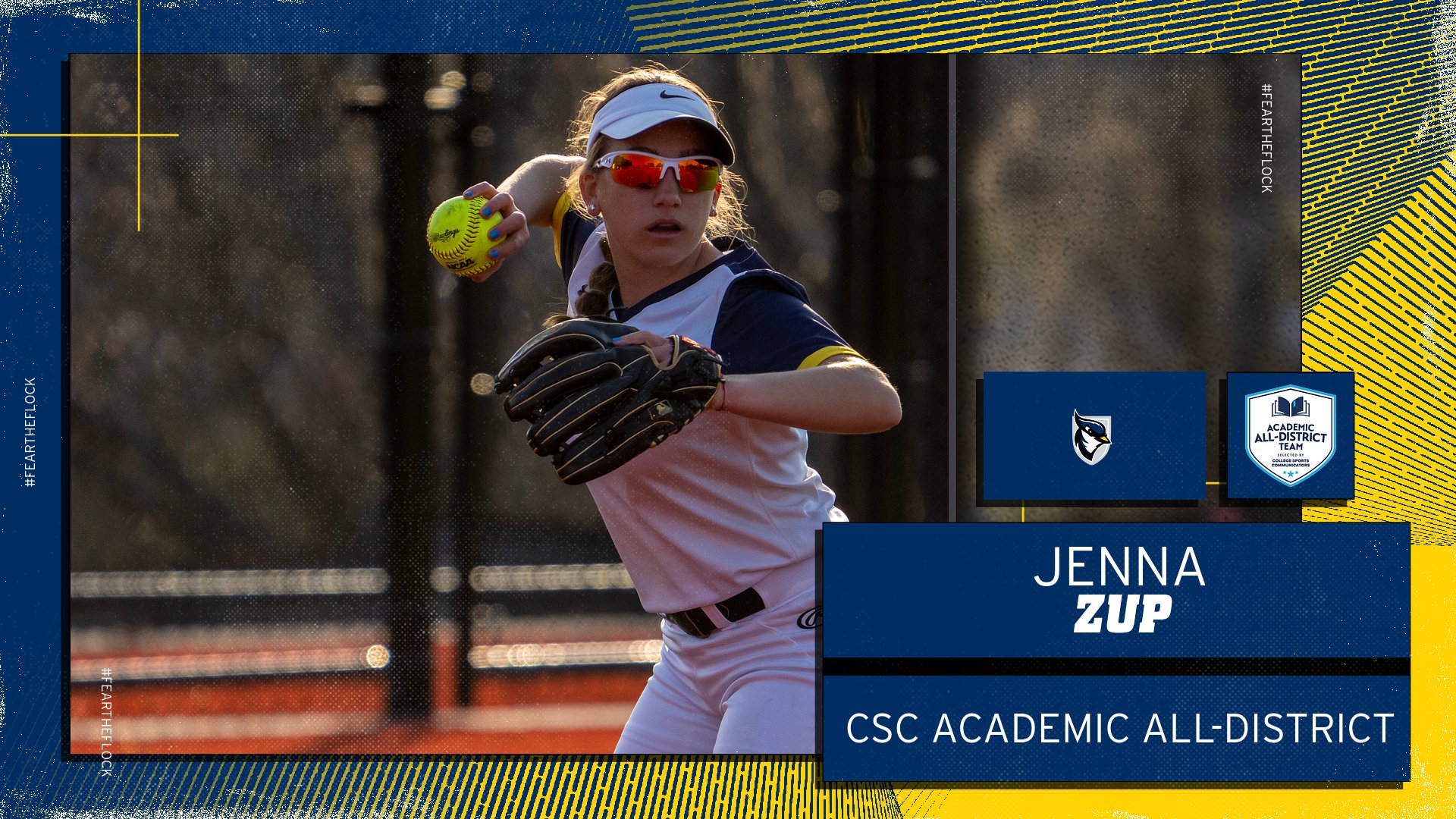 Zup Named to CSC Softball Academic All-District Team
