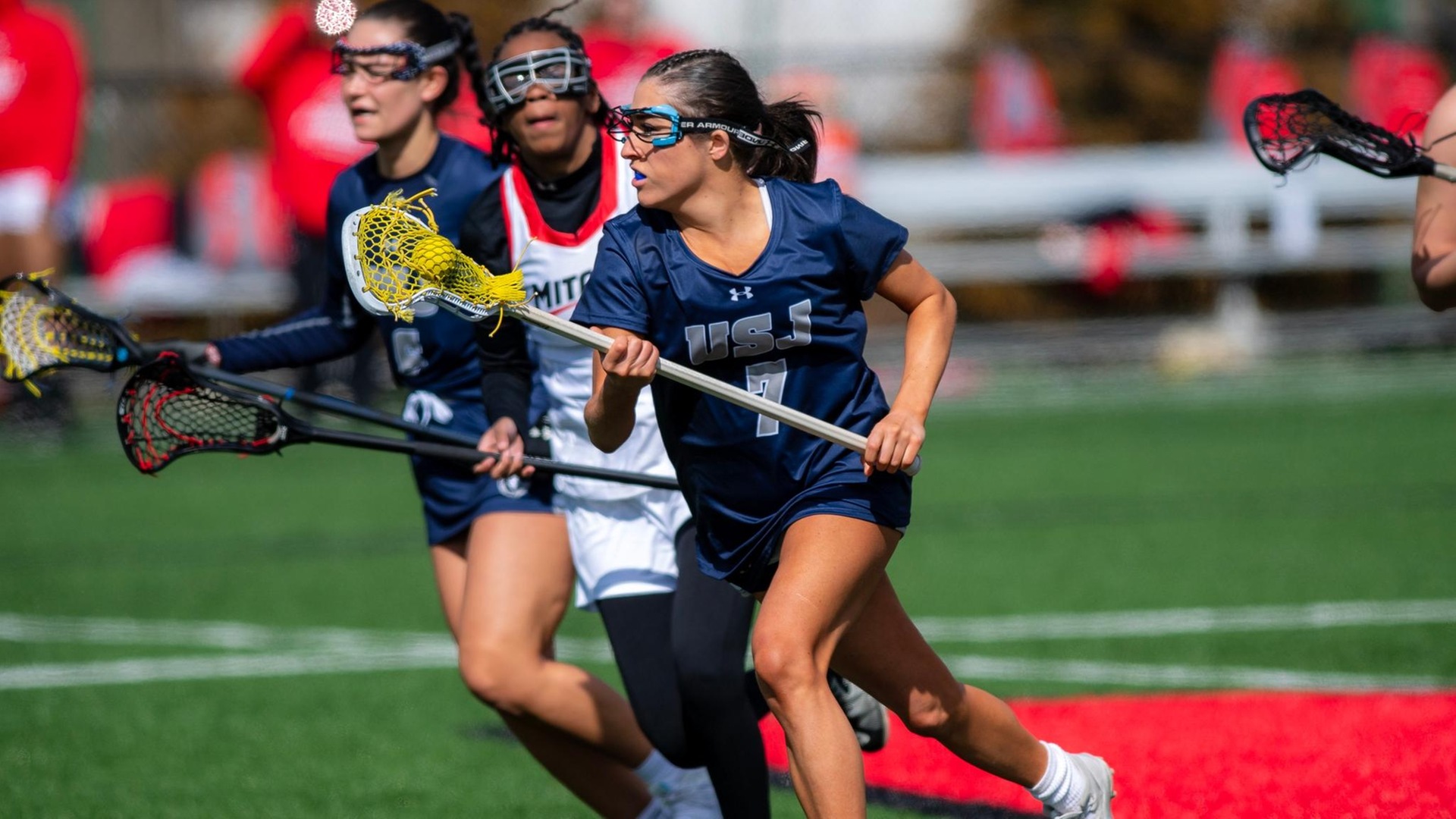 Strong Second Half Lifts Women's Lacrosse Over Dean Wednesday, 15-7