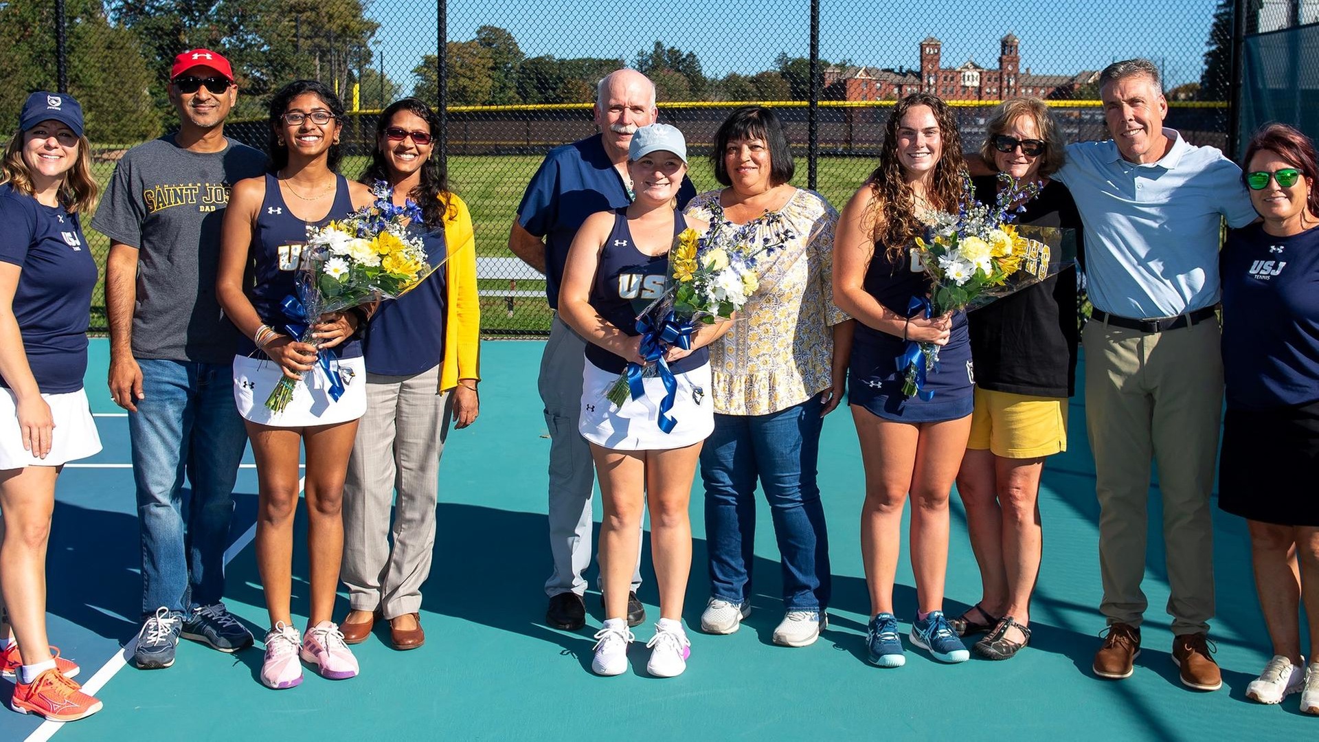 Women's Tennis Falls at Home to Rhode Island College During Senior Day