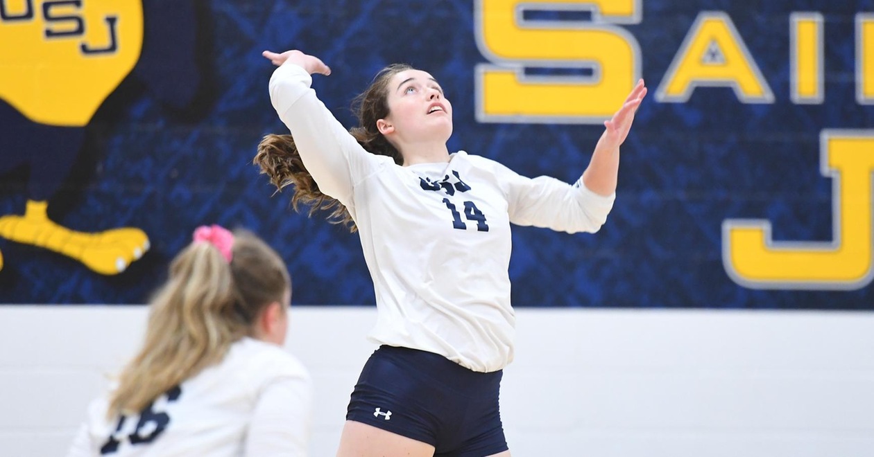 Volleyball Swept In GNAC Tri-Match Opener By Suffolk, 3-0