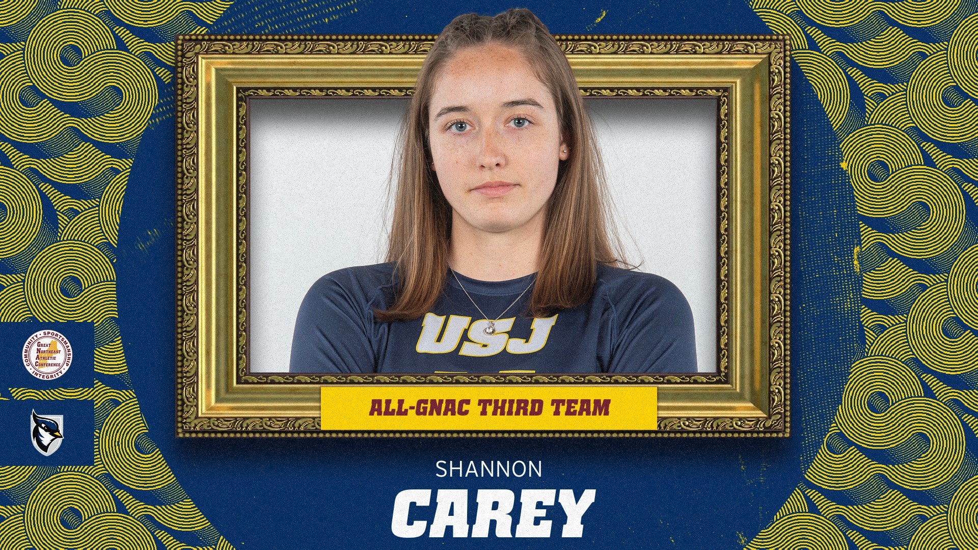 Carey Named to Women's Volleyball All-GNAC Third Team