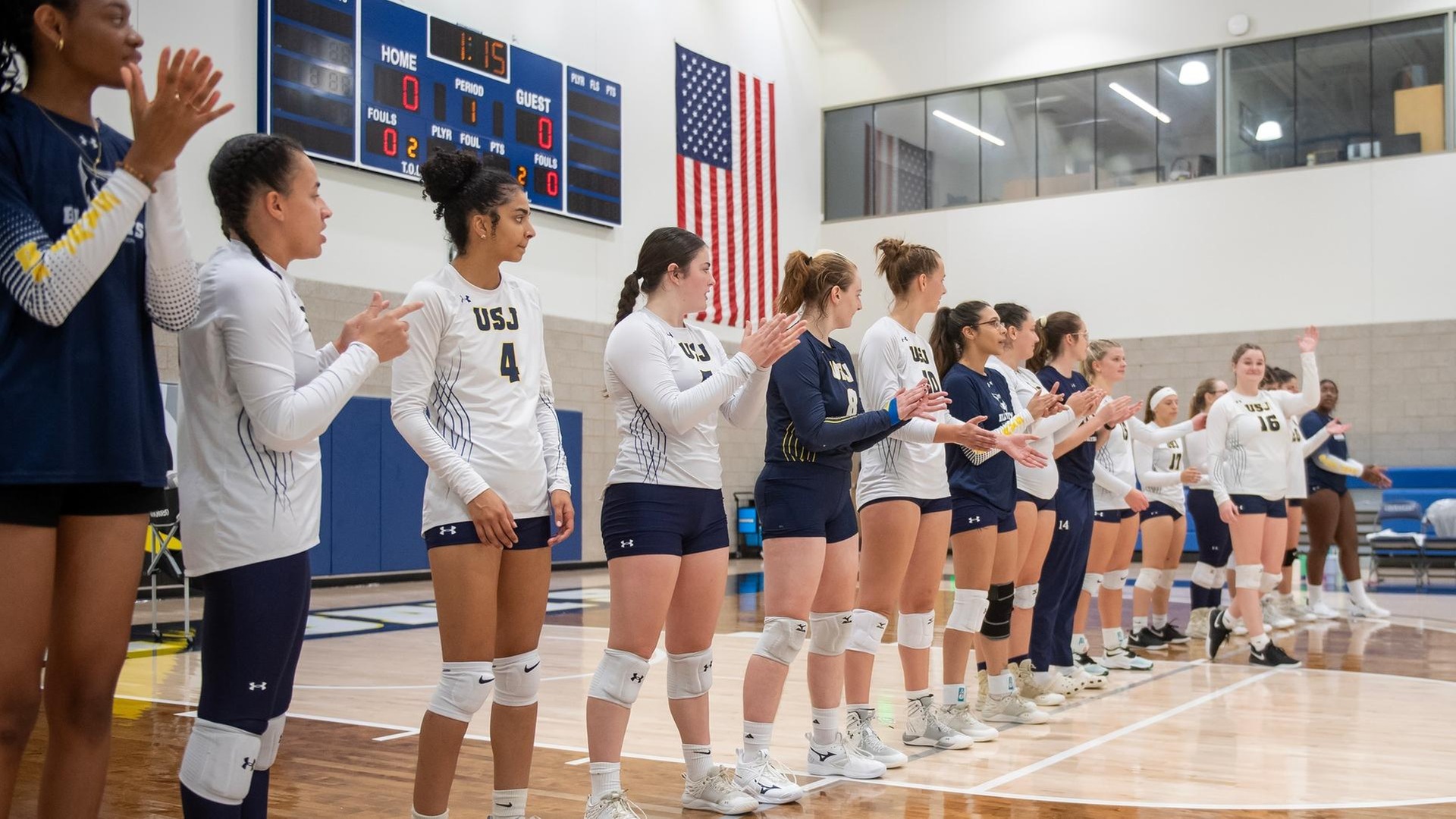 No. 9 Volleyball Heads to No. 8 NEC For GNAC First Round
